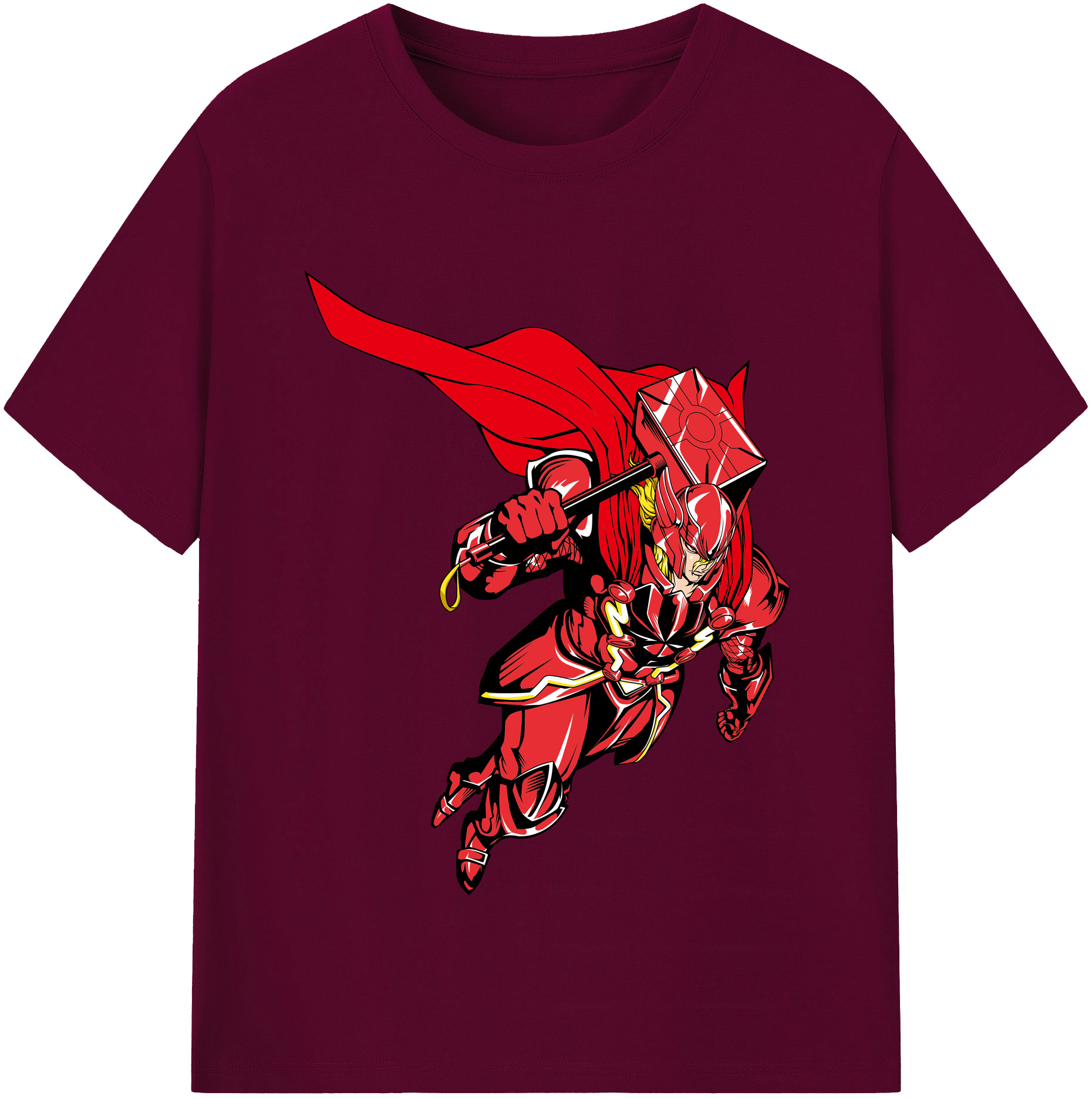 （画像用） アベンジャーズ The Avengers レディースカジュアルプリントTシャツ（綿100％）